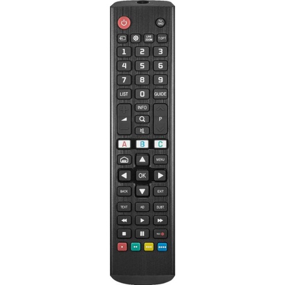 Insignia™ - NS-RMTLG21 Replacement Remote for LG TVs - Black - Picture 1 of 6